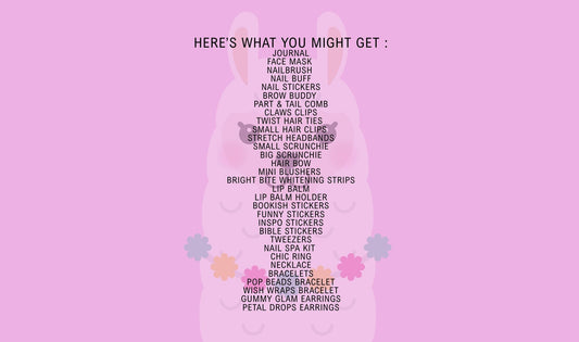 Back to School, Llama Cool Kid Style - 25 Items (Free 20oz Water Bottle with name)