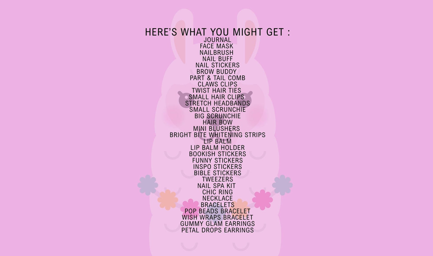 Llama Me Time Bundle - 25 Items